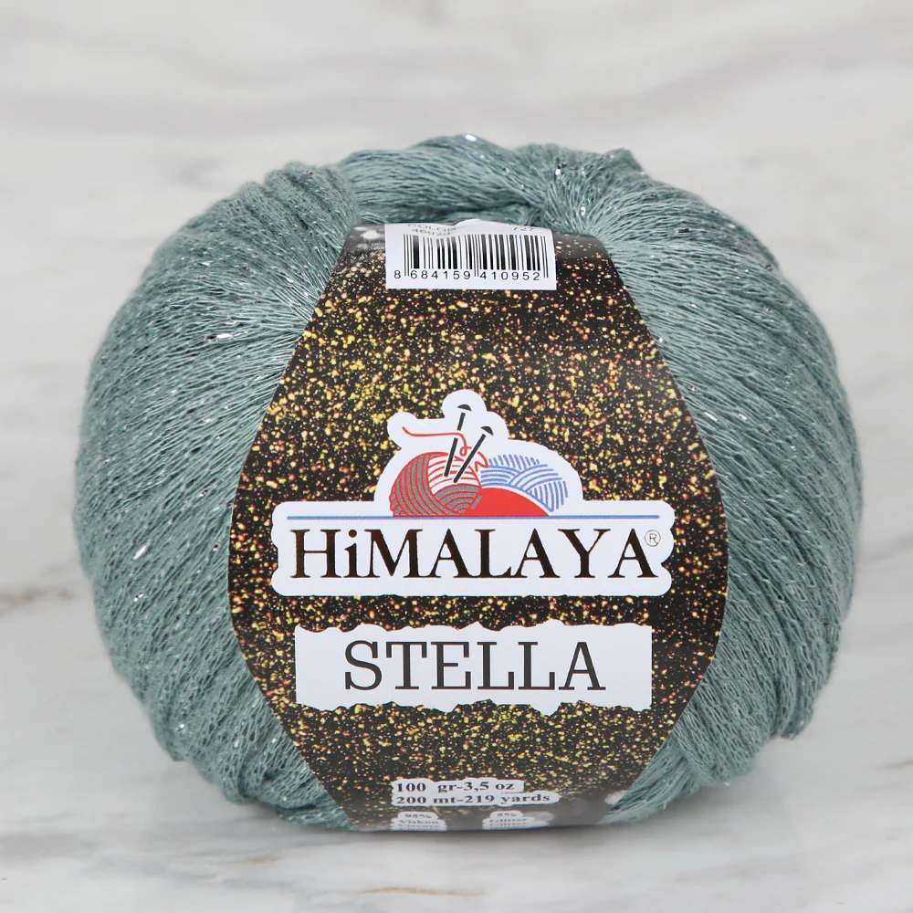Himalaya Stella Hand Knitting Yarn,Green - 46020