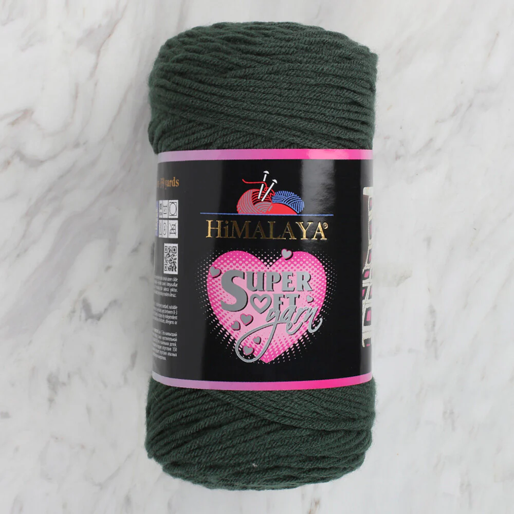 Himalaya Super Soft 200 gr Yarn, Green - 80852