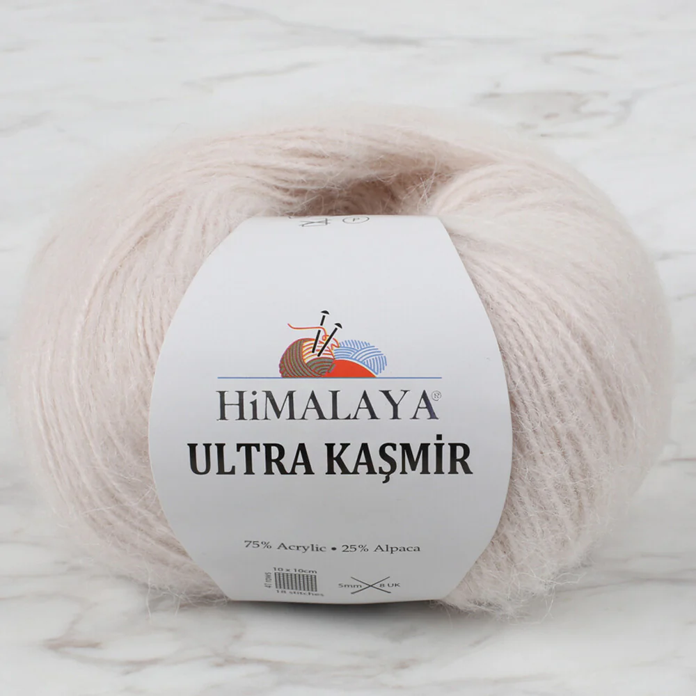 Himalaya Ultra KaÅŸmir Knitting Yarn, Beige - 56810
