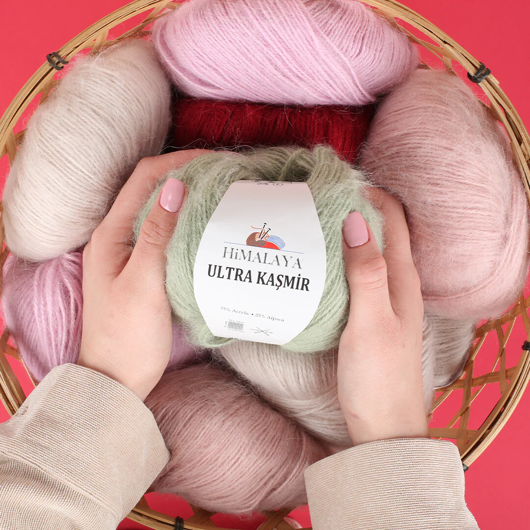 Himalaya Ultra KaÅŸmir Knitting Yarn, Beige - 56810 - Image 3