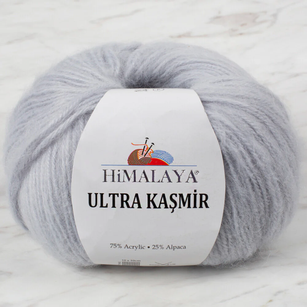 Himalaya Ultra Kaşmir Knitting Yarn, Grey - 56815