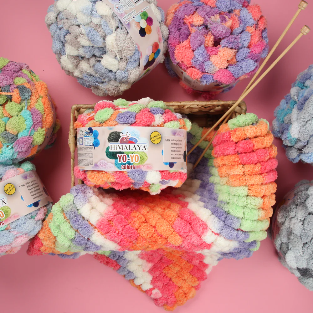 Himalaya Yo-Yo Hand Knitting Yarn , Light Grey - 82123 - Image 4