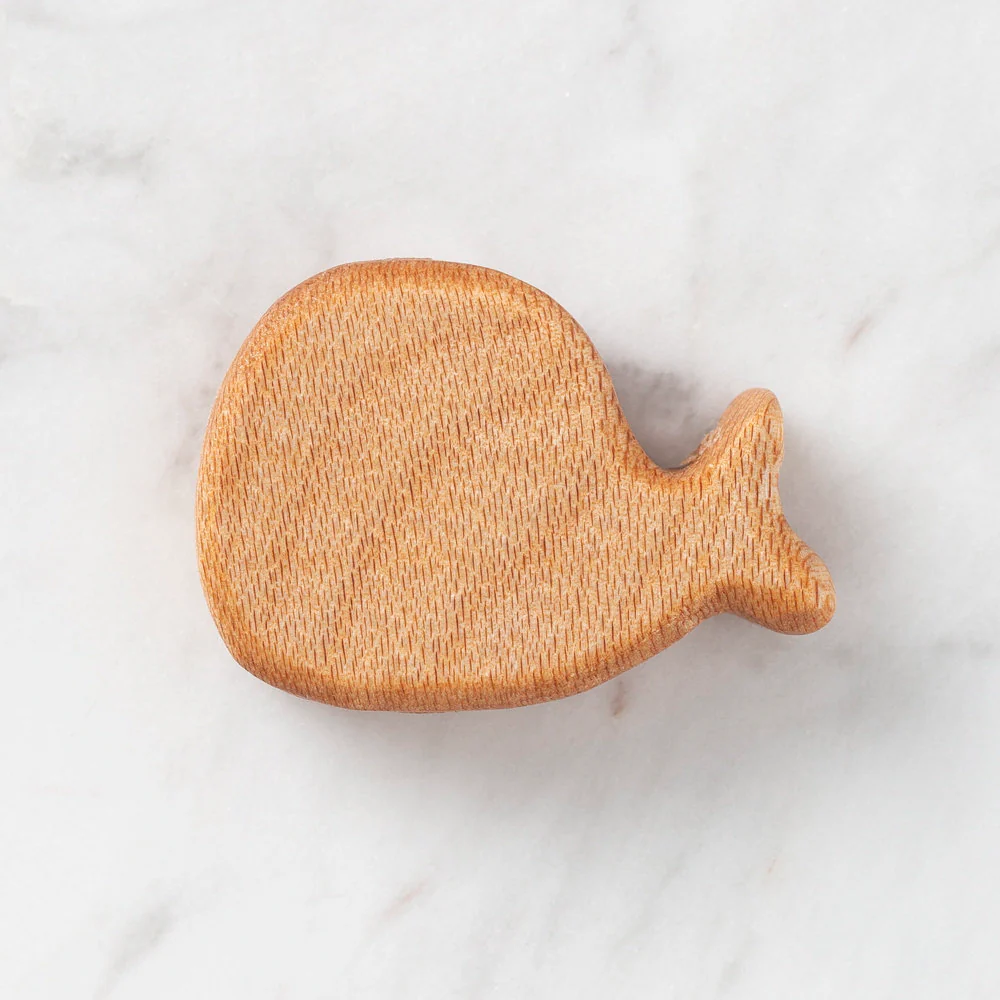 Hobi Baby Fish Shaped Organic Wooden Bead - FB005