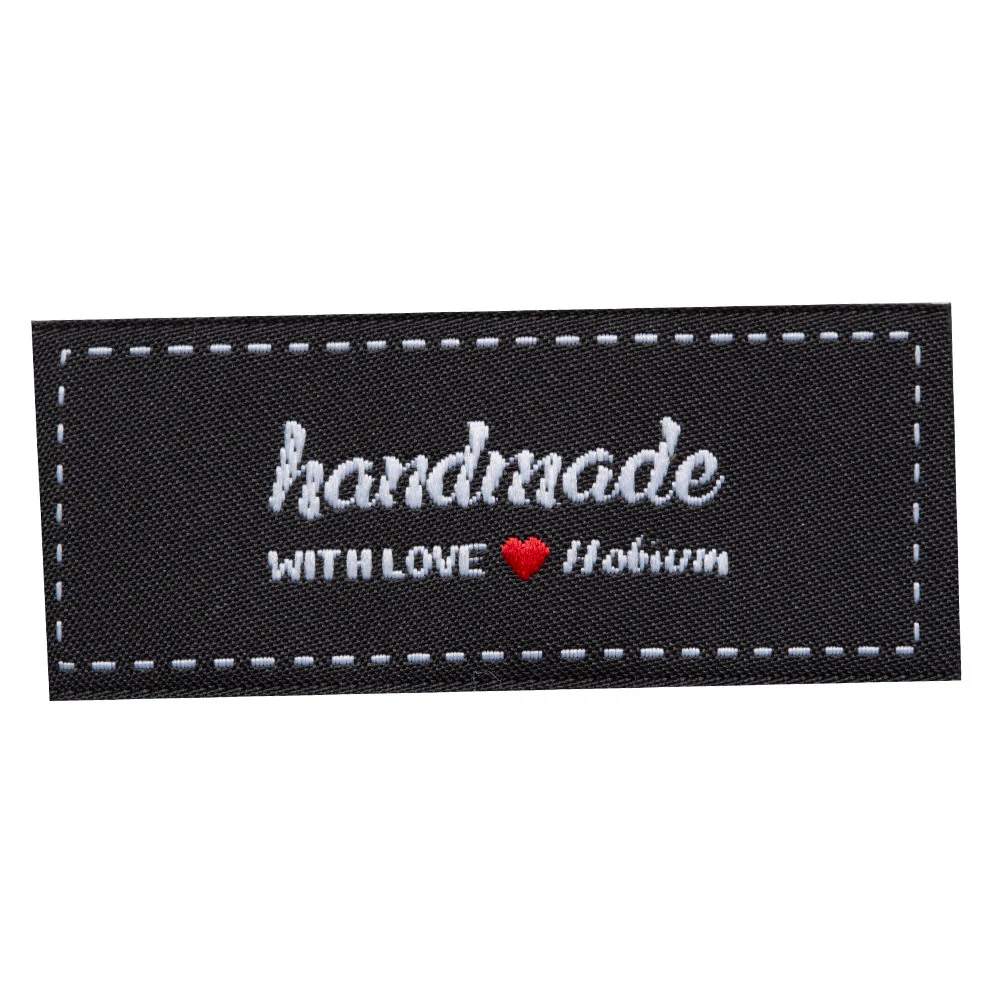 Hobium 10 Pcs "HandMade" Fabric Label - Image 5