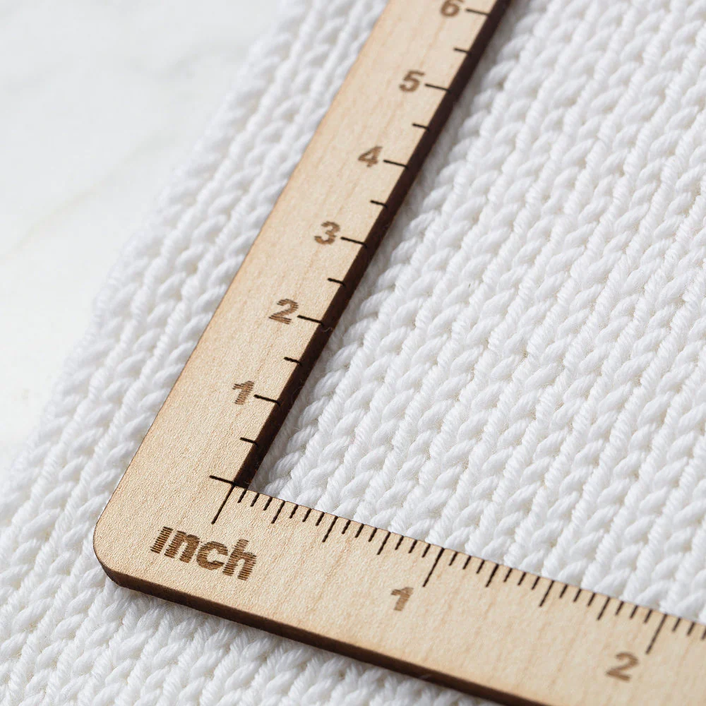 Hobium 10x10 cm Wooden Knitting Gauge Frame - Image 3