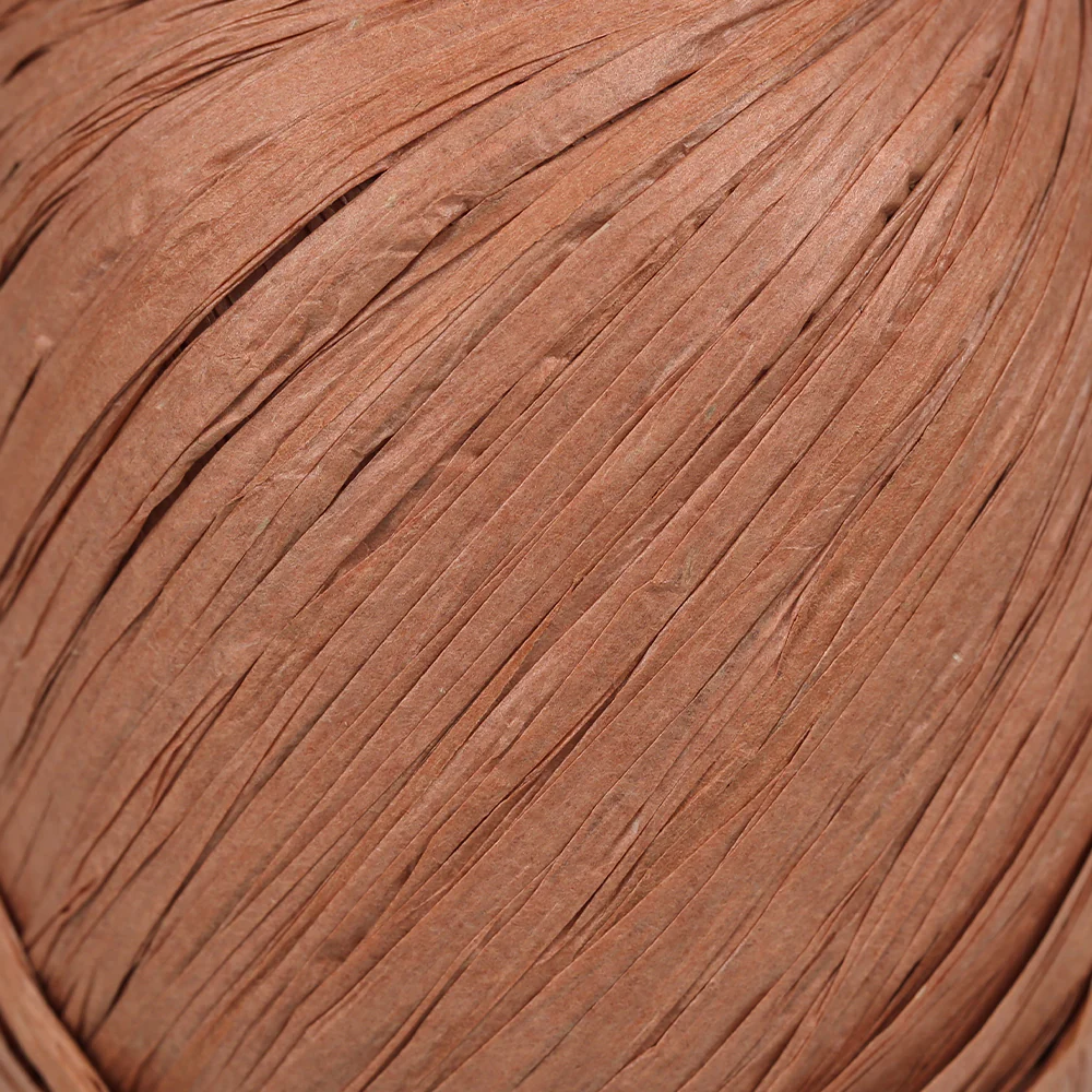 Iplix Natural Raffia Paper Yarn ,Cinnamon - 31A - Image 2