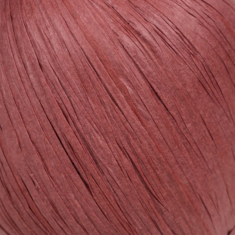 Iplix Natural Raffia Paper Yarn ,Dried rose - 22 - Image 2
