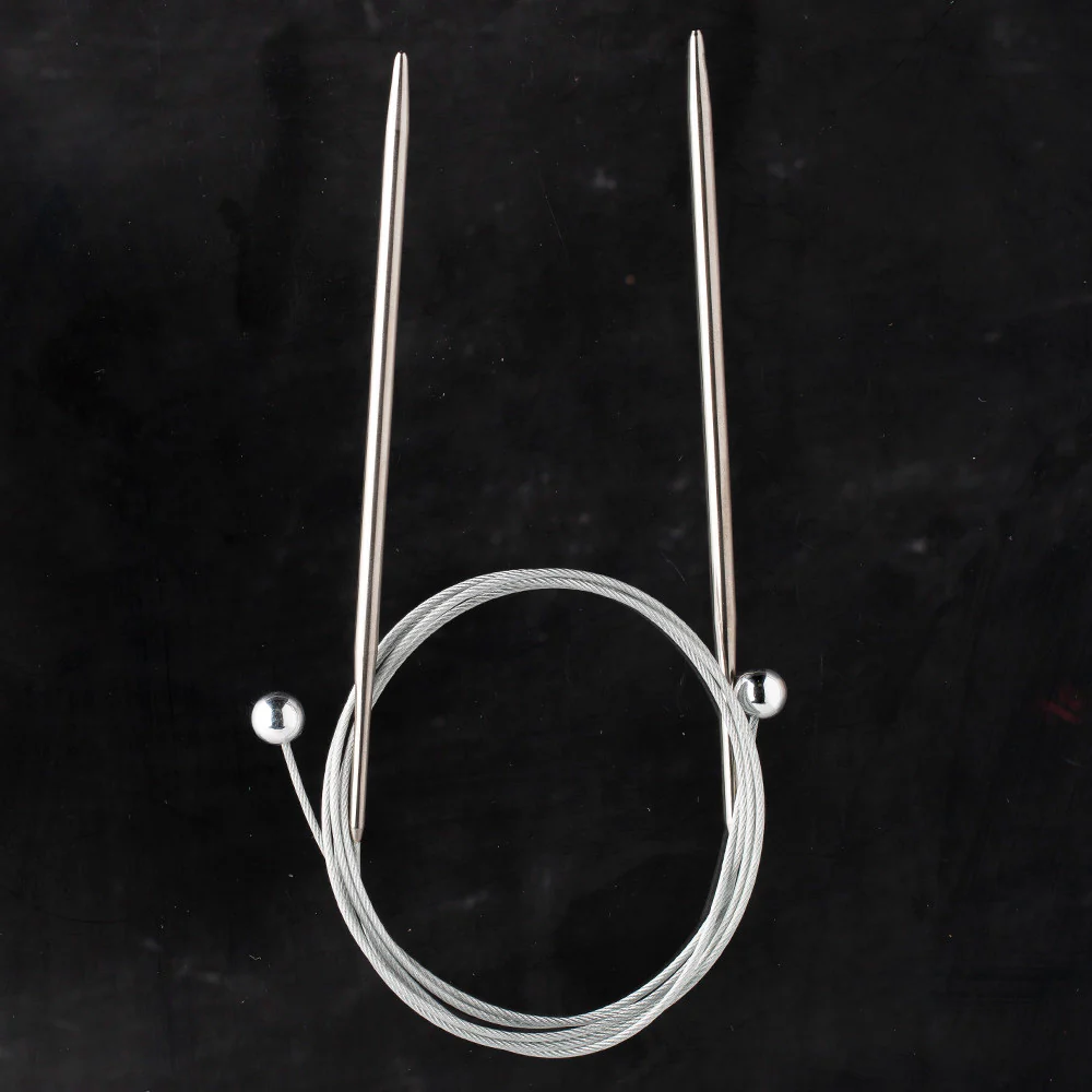 Kartopu 1 Pair 4.5 mm 60 cm Flexible Knitting Needle - Image 2