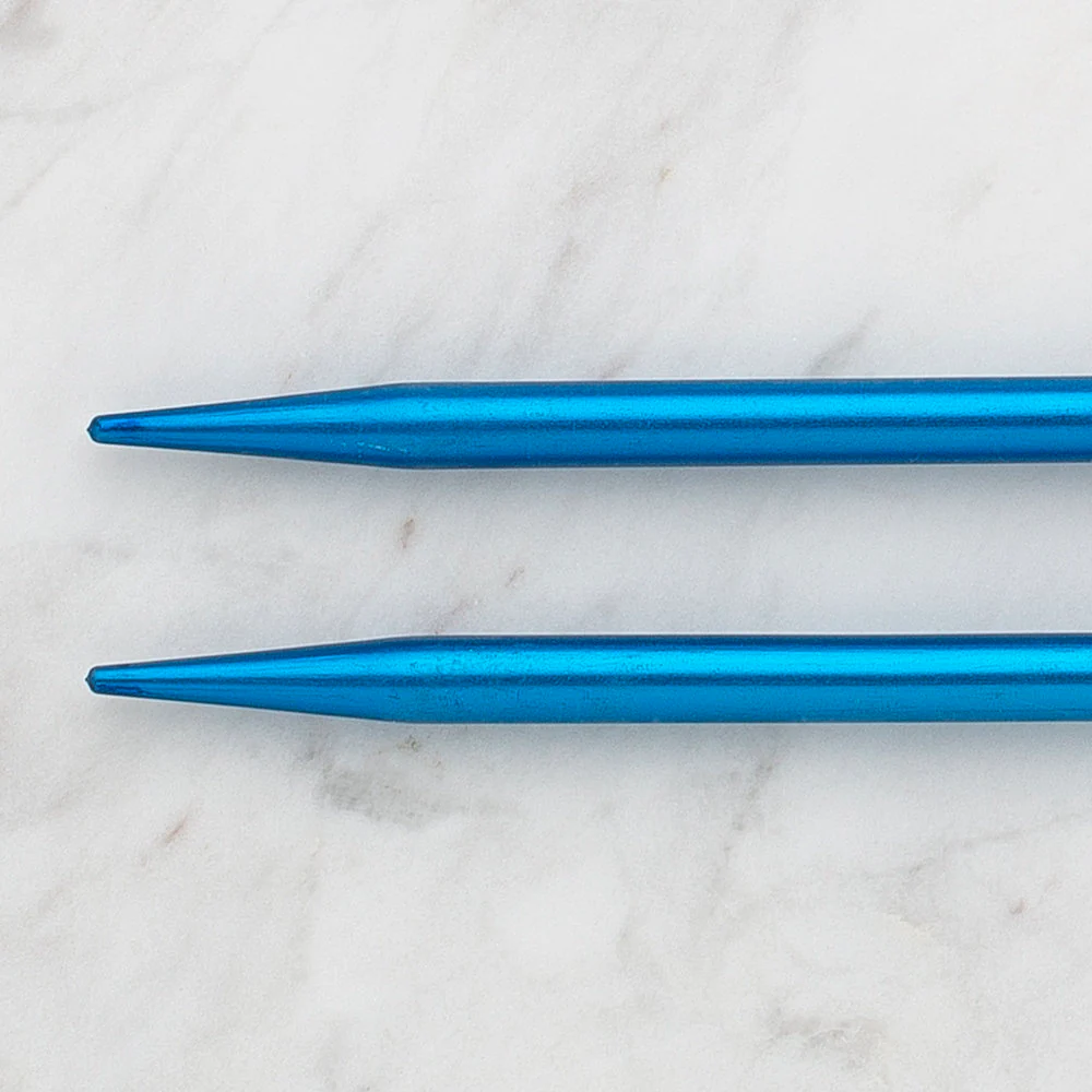Kartopu 6 mm 25 cm Knitting Needles for Kid, Blue - Image 2