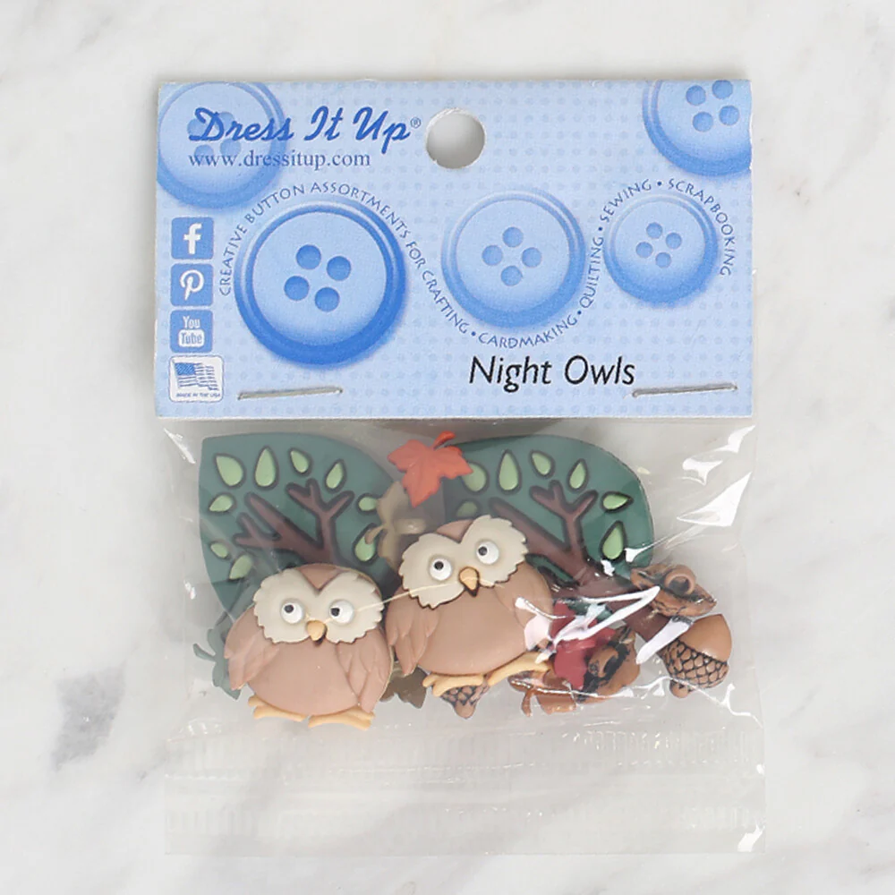 Dress It Up Creative Button Assortment, Strawberry Field- 141 - Image 2