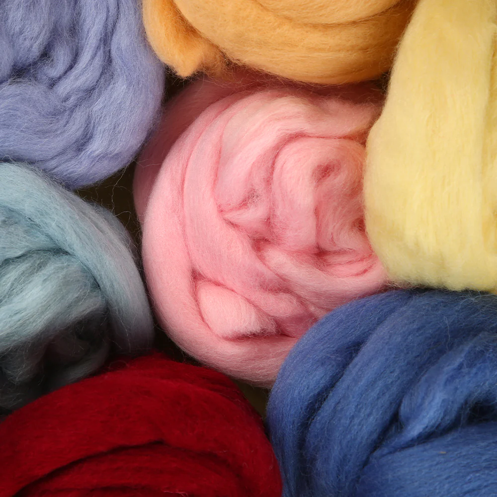 Kartopu Natural Wool Roving Felt,Beige - K849 - Image 2