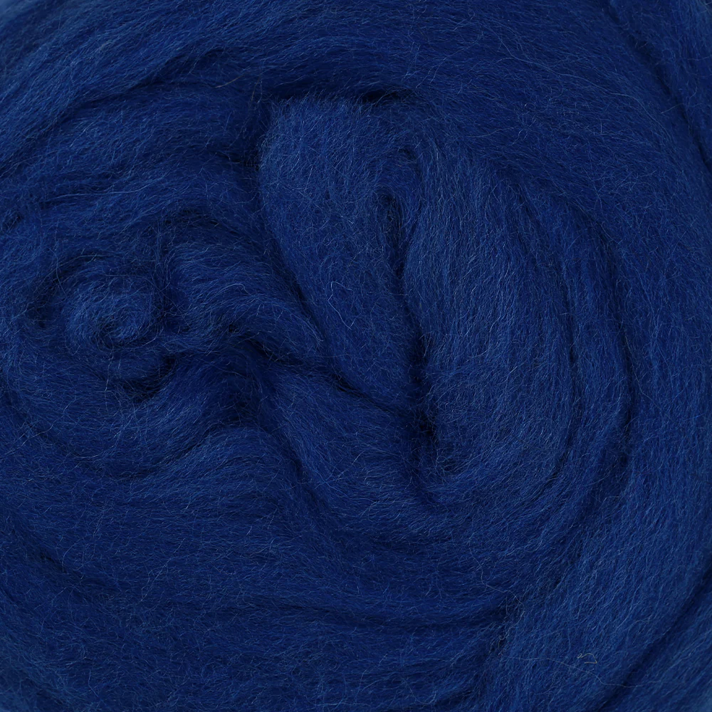 Kartopu Natural Wool Roving Felt, Blue - K627 - Image 2