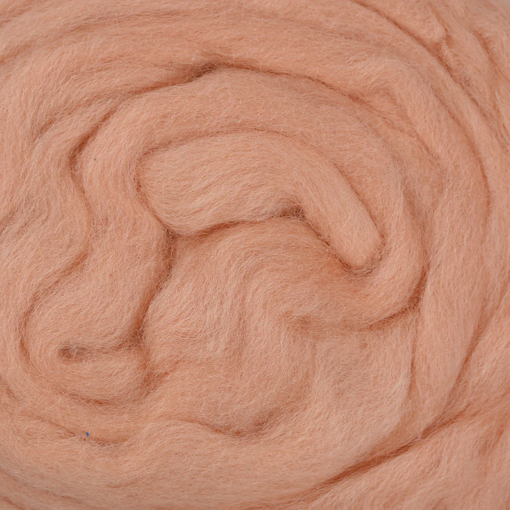 Kartopu Natural Wool Roving Felt,Skin Color - K215 - Image 3