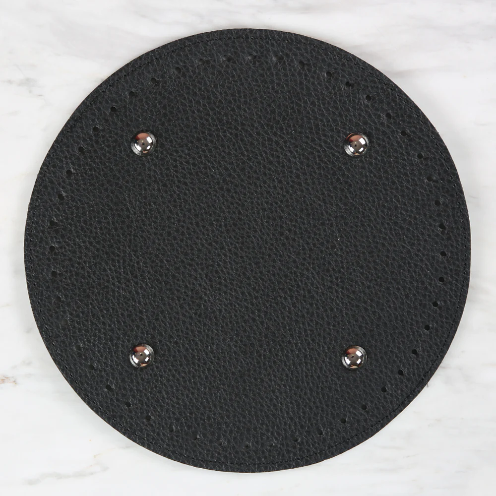 Knitme Bag Base Round 22 cm Black BA-0064