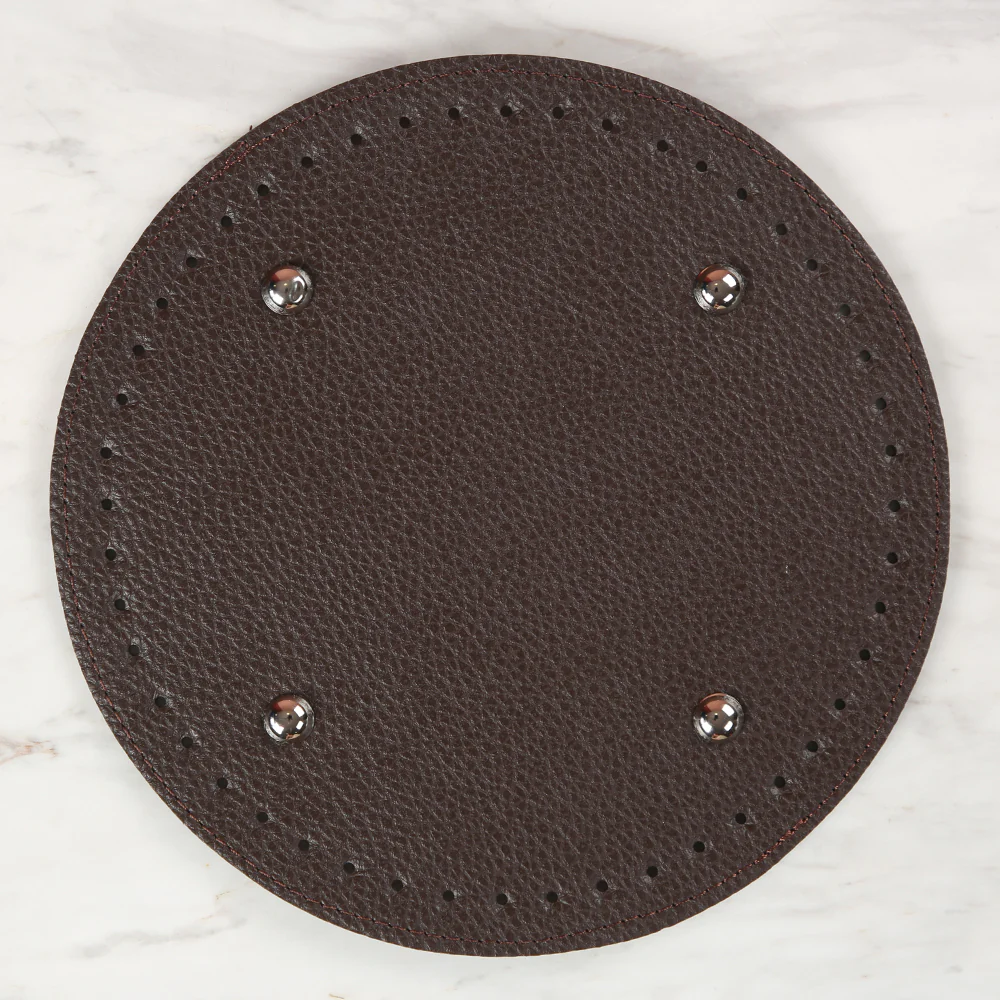 Knitme Bag Base Round 22 cm Brown BA-0064