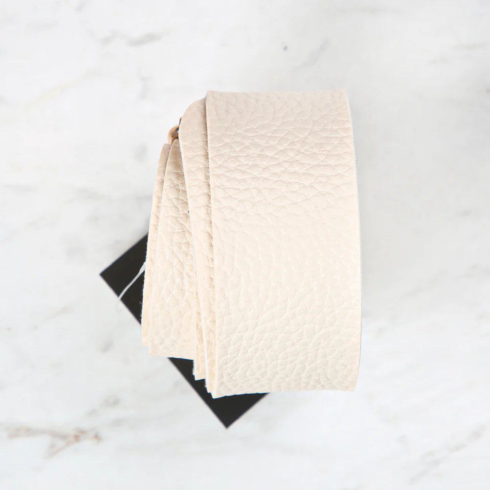 Knitme Belt Buckle Bag Hanger 125x4 cm Cream BA-0005 - Image 2