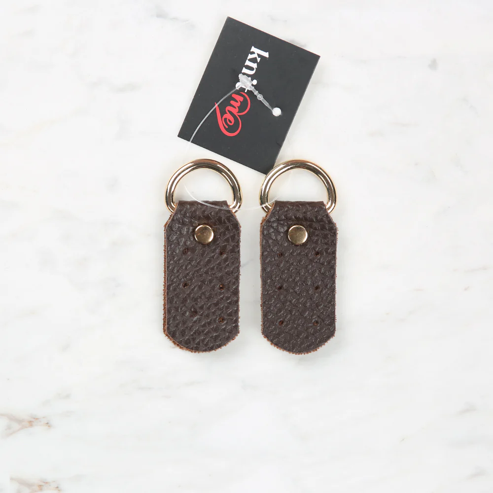 Knitme D Ring  5x2.5 cm Brown BA-0010