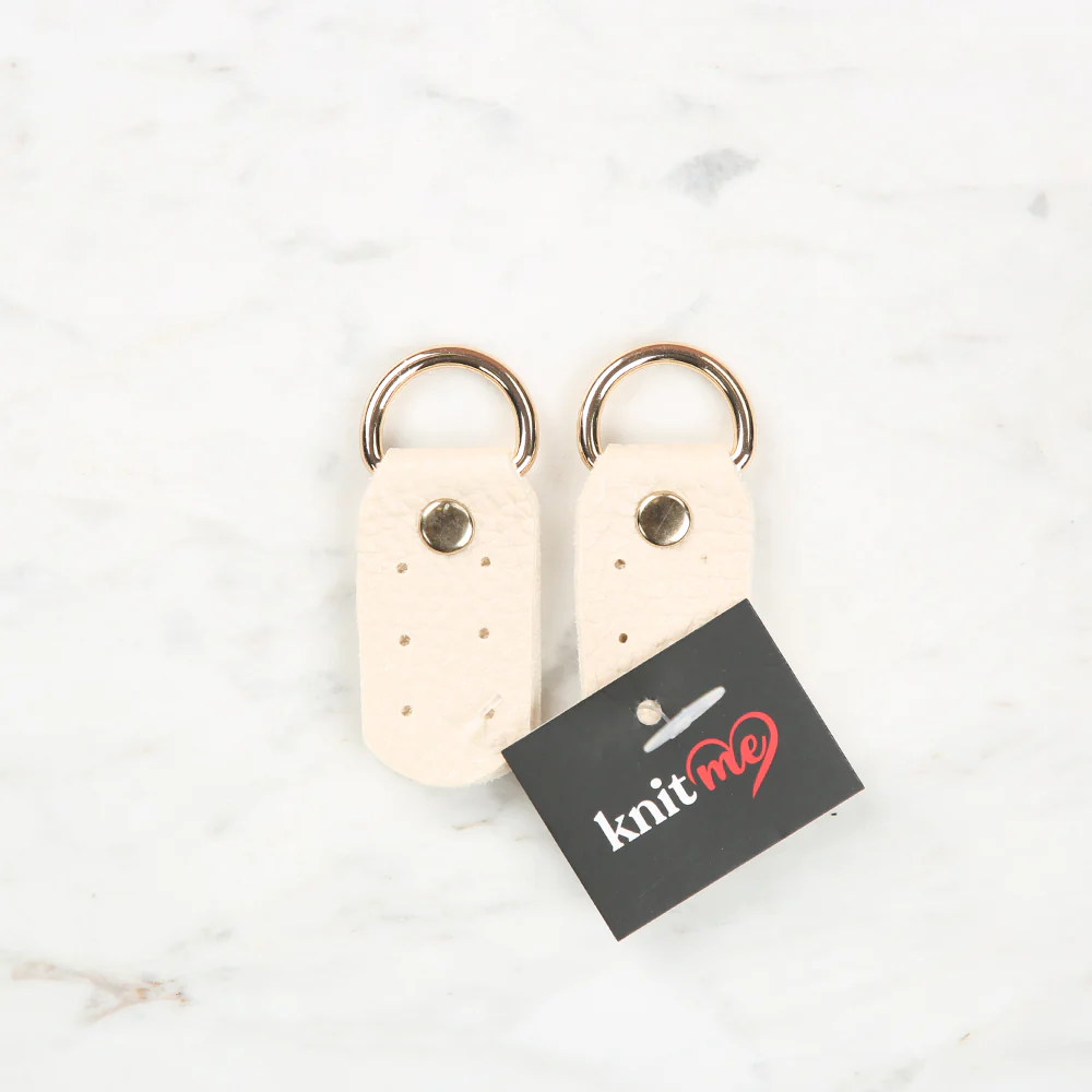 Knitme D Ring  5x2.5 cm Cream BA-0010