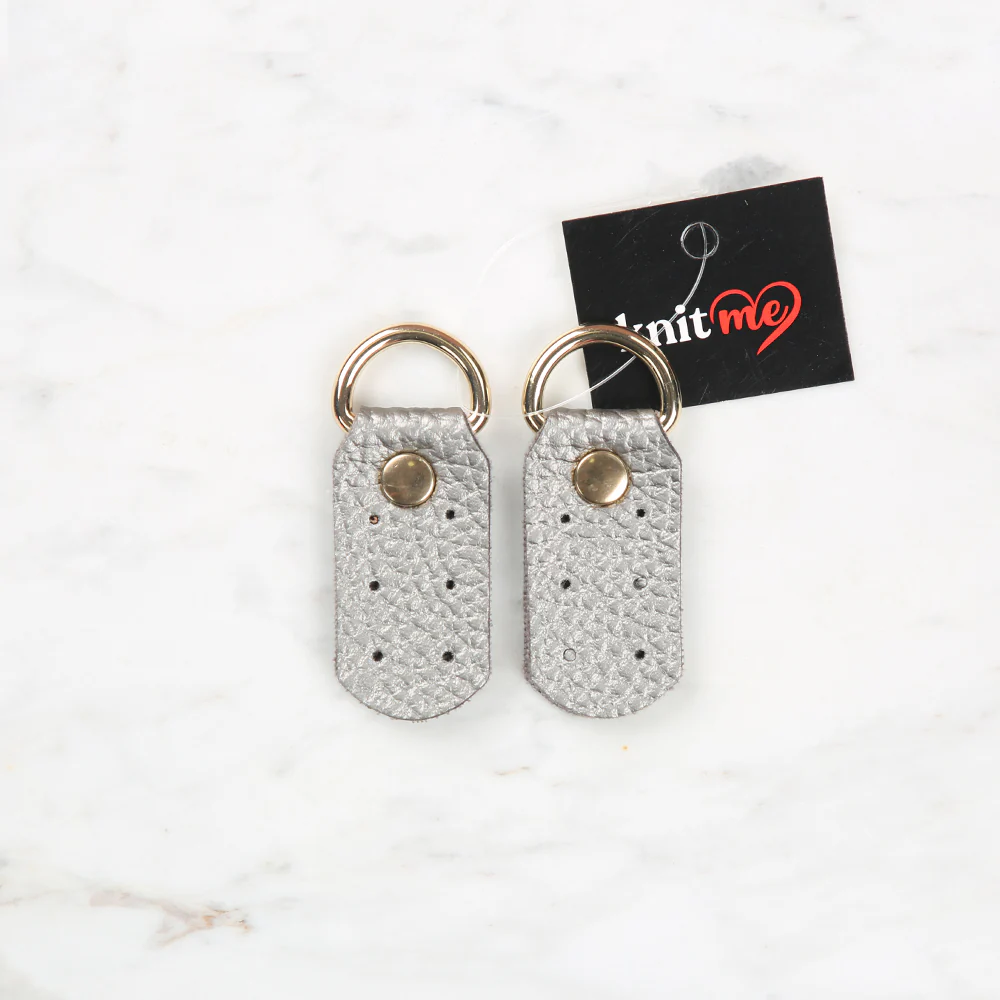 Knitme D Ring  5x2.5 cm Silver BA-0010