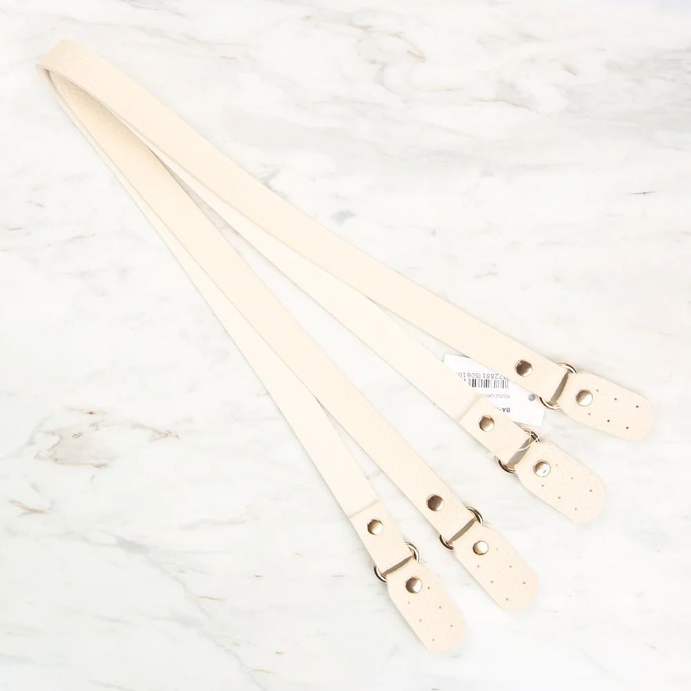 Knitme D-Ring Bag Hanger 80x2 cm Cream BA-0020