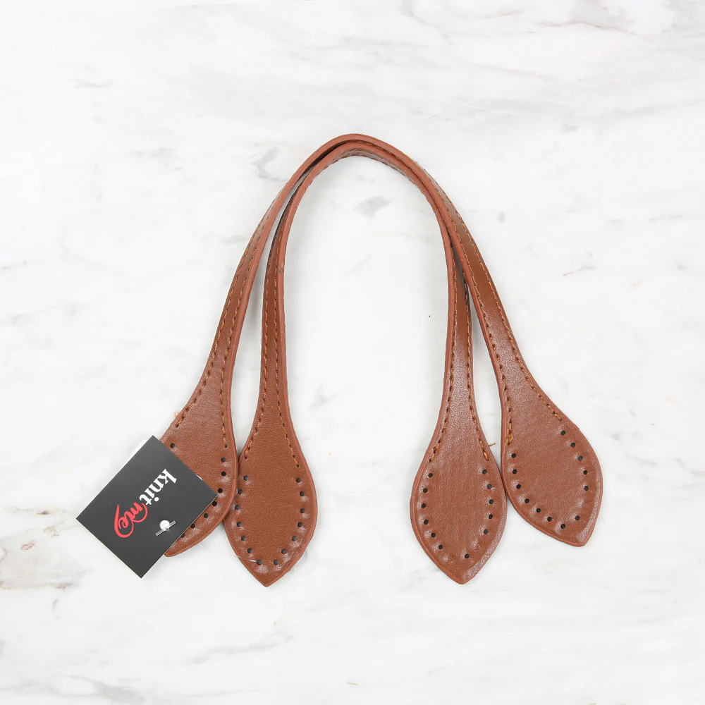 Knitme Dyed Bag Handle 37 cm Taba BA-0057