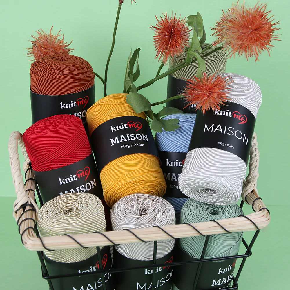 Knitme MAISON Hand Knitting Yarn ,Green KNM13 - Image 3