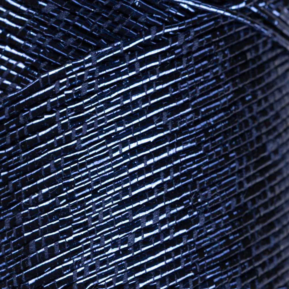 Knitme Parla Glitter Knitting Yarn - Navy Blue - Image 2