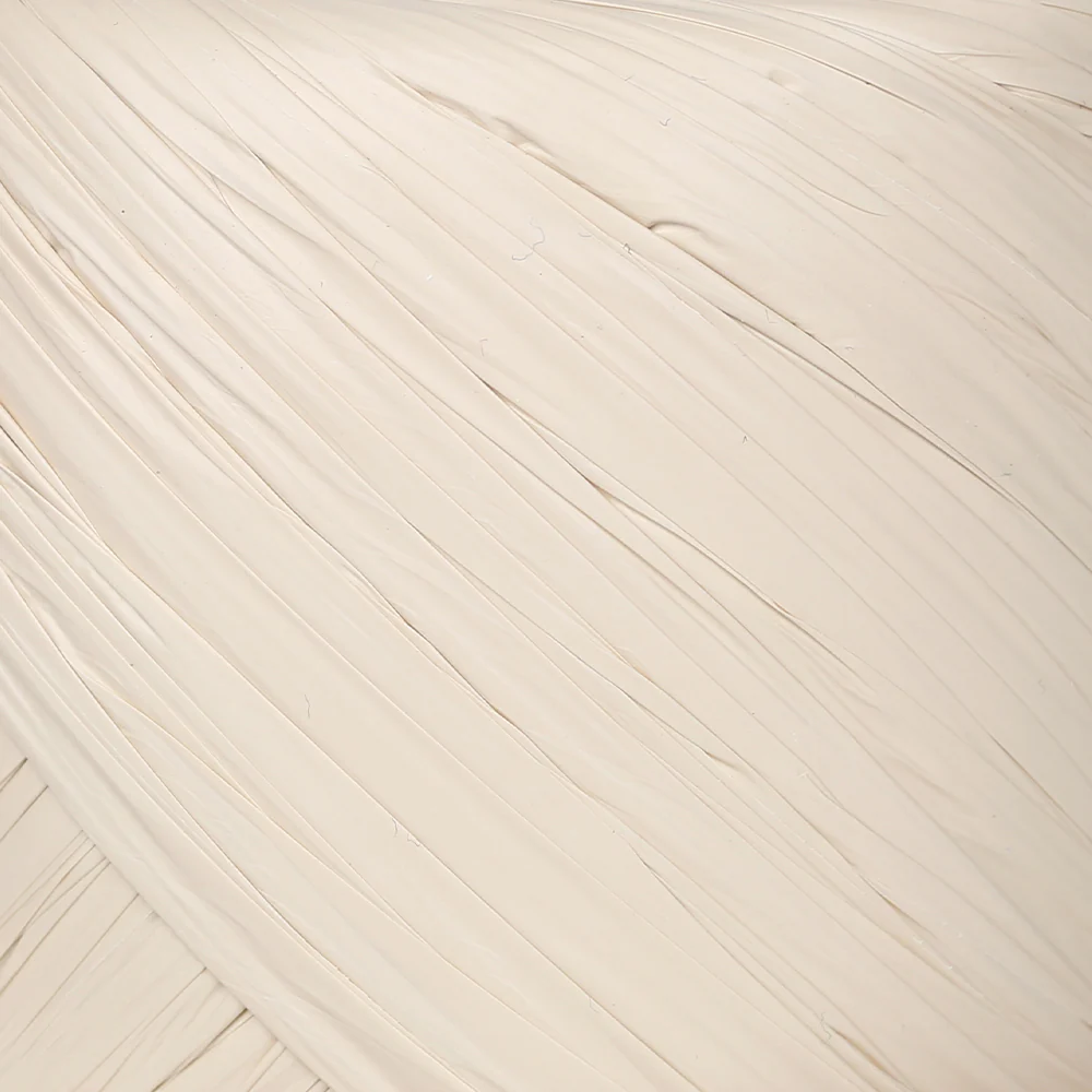 Knitme Satin Raffia Yarn, Light Beige - 1 - Image 2