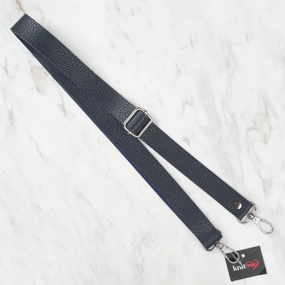 Knitme Sliding Buckle Bag Strap 130x2,5 cm Navy Blue BA-0003