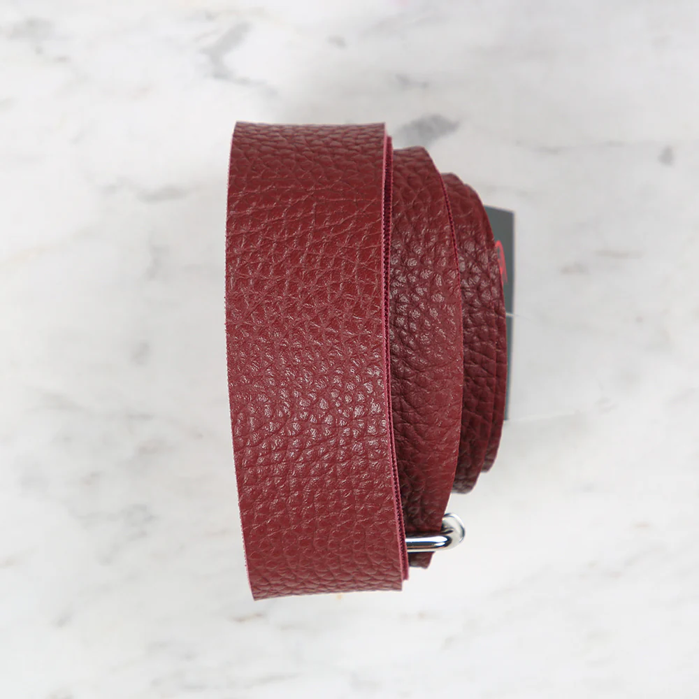 Knitme Sliding Buckle Bag Strap 130x3 cm Claret Red BA-0004 - Image 2