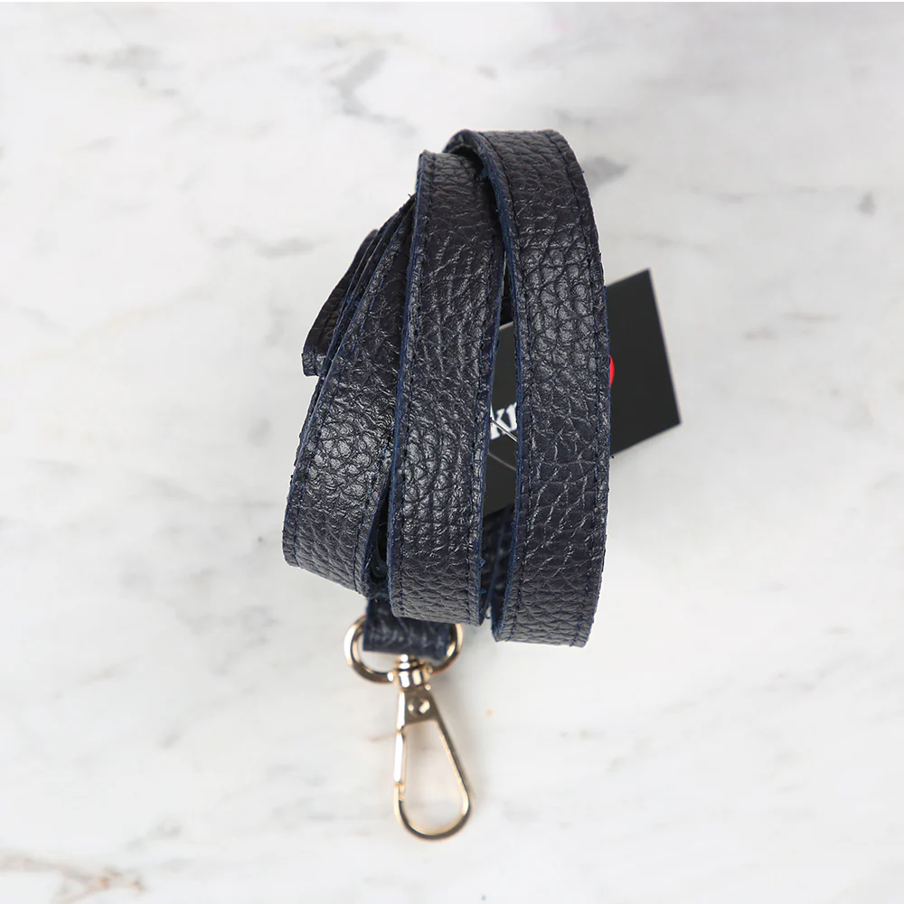 Knitme Sliding Buckle Bag Strap 135x1.5 cm Navy Blue BA-0073 - Image 2