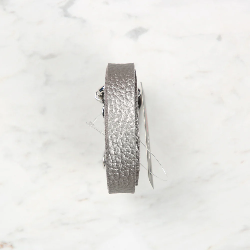 Knitme Sliding Buckle Bag Strap 135x1.5 cm Silver BA-0001 - Image 2