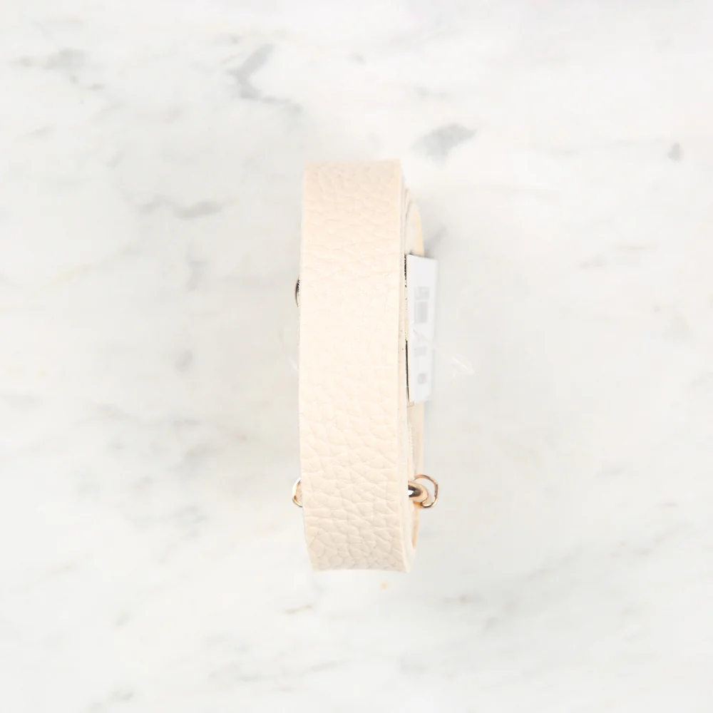 Knitme Sliding Buckle Bag Strap 135x2cm Cream BA-0002 - Image 2