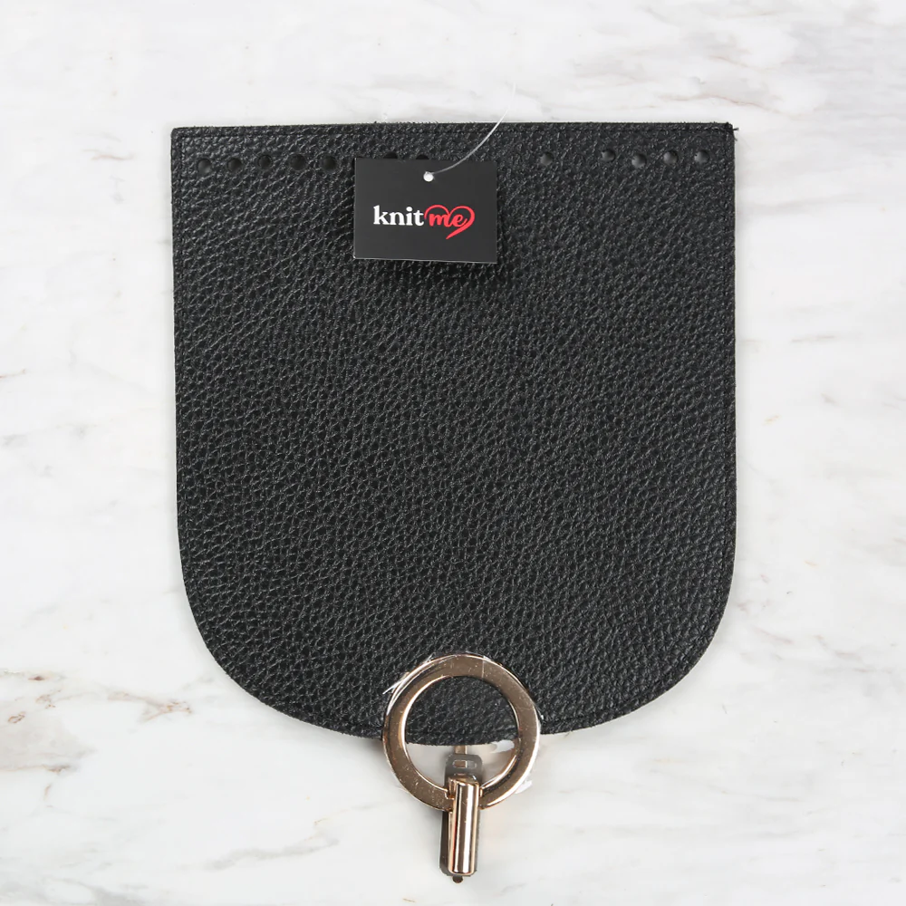 Knitme Stitched Locked Cover 18x20 cm Black BA-0021 - Image 2