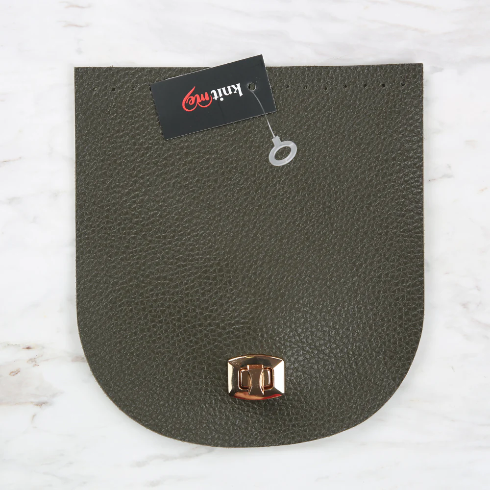 Knitme Stitched Locked Cover 18x20 cm Khaki BA-0021