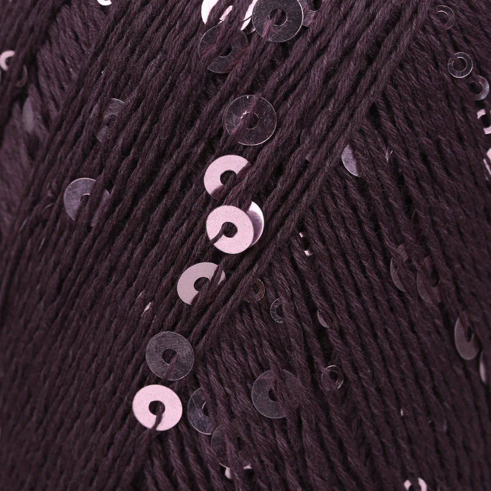 Knitme UNIQUE Hand Knitting Yarn ,Eggplant Purple 1 - Image 2