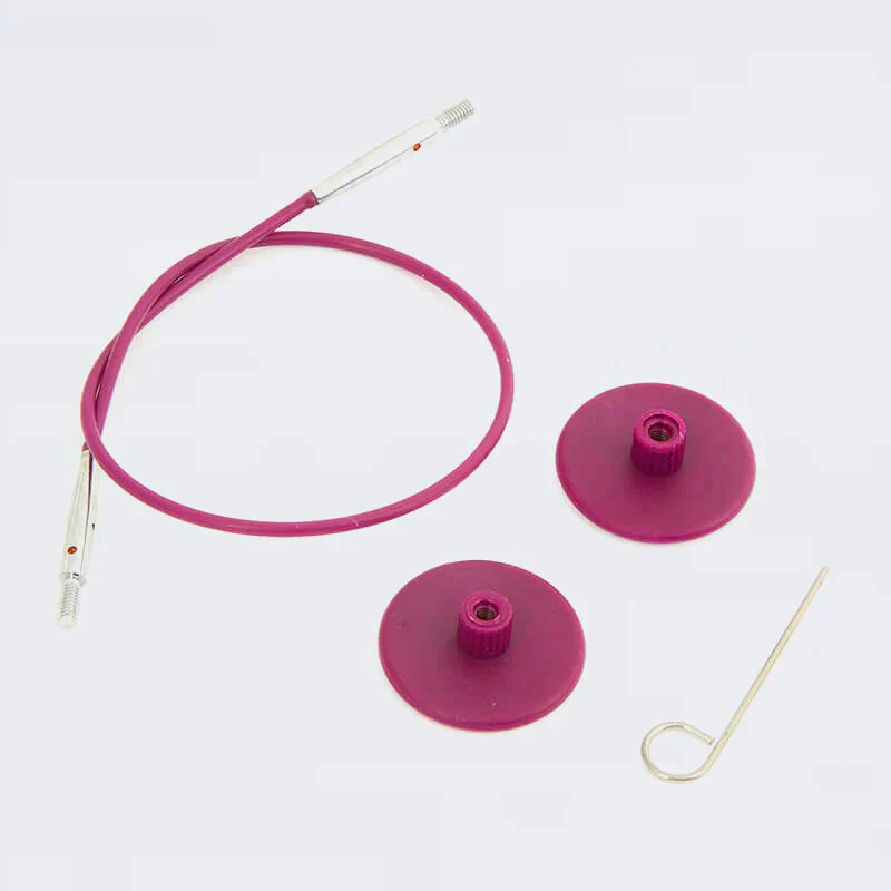 KnitPro 56 cm 1 pieces of knitting Cable, Purple - 10644 - Image 3