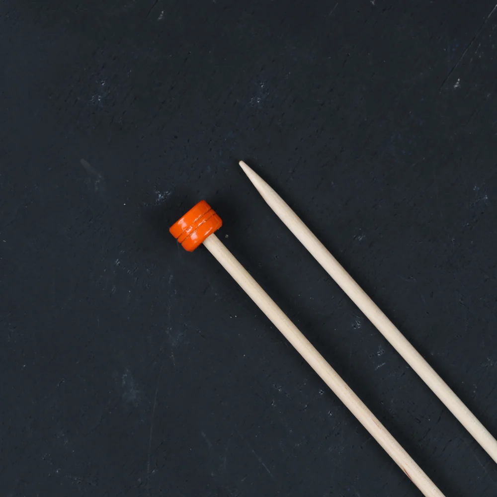 Knitpro Basix Birch 4mm 35 cm Knitting Needle - 35444 - Image 2