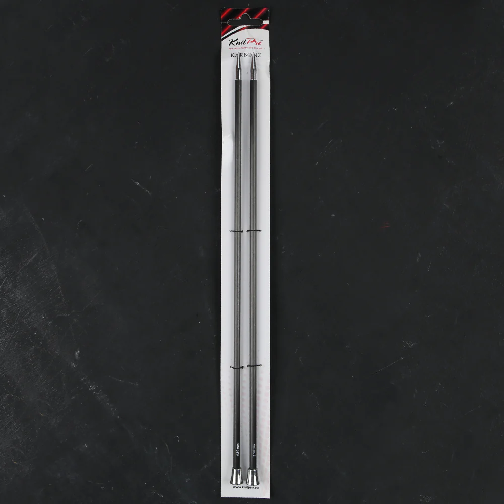 KnitPro Karbonz 5.5mm 35 cm Knitting Needle - 41291