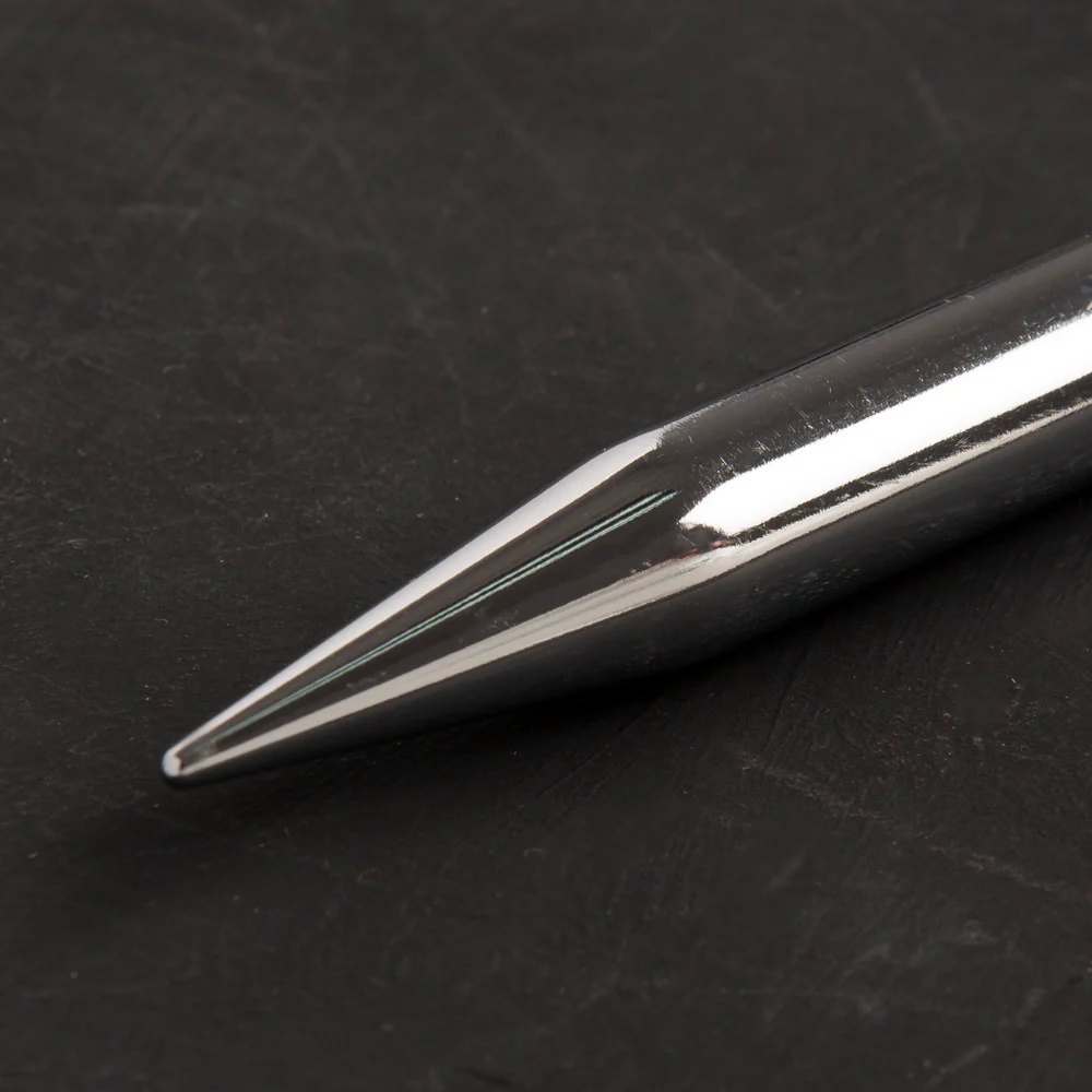 KnitPro Nova Metal 10 mm 35 cm Single Pointed Needles - 10226 - Image 3