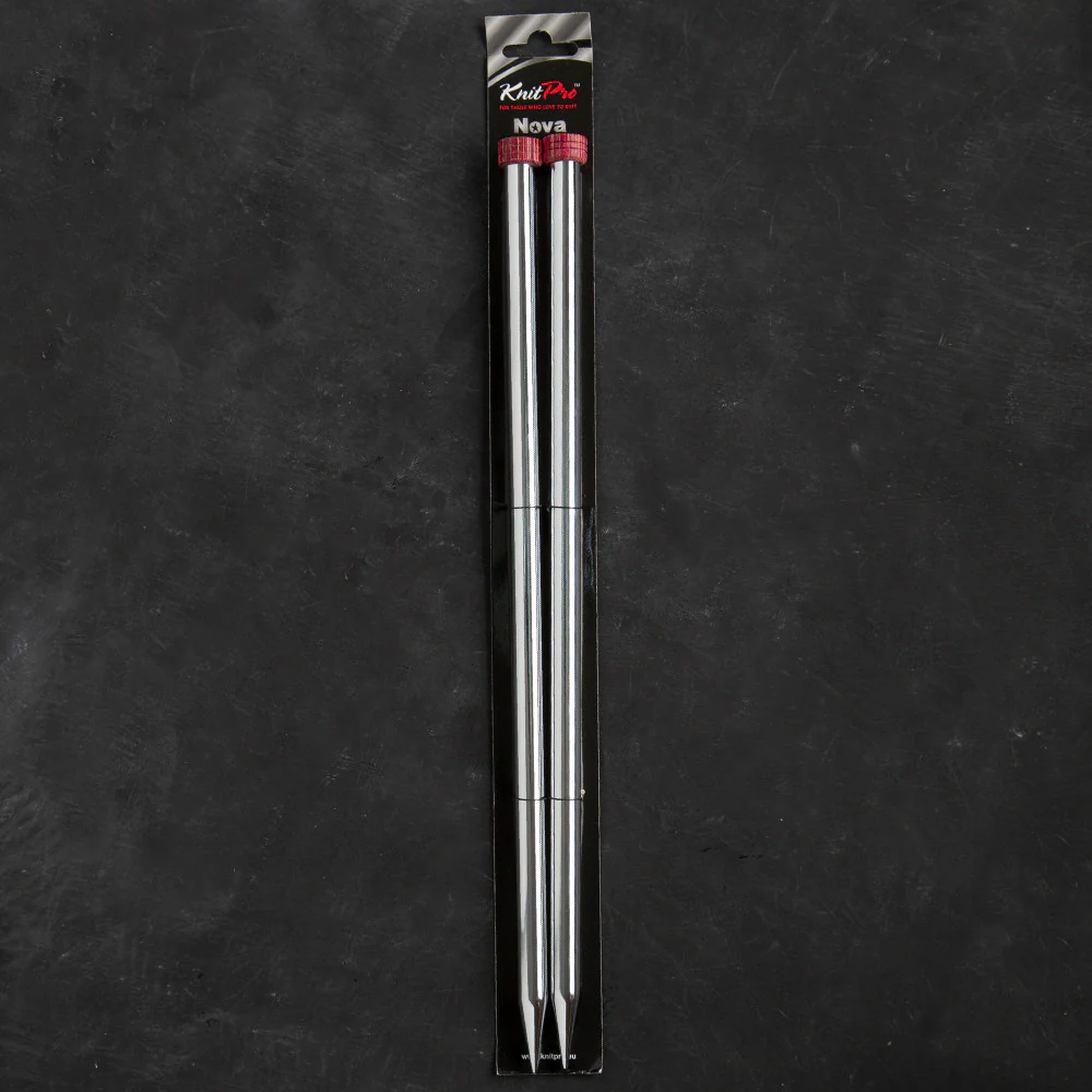 KnitPro Nova Metal 12 mm 35 cm Single Pointed Needles - 10227
