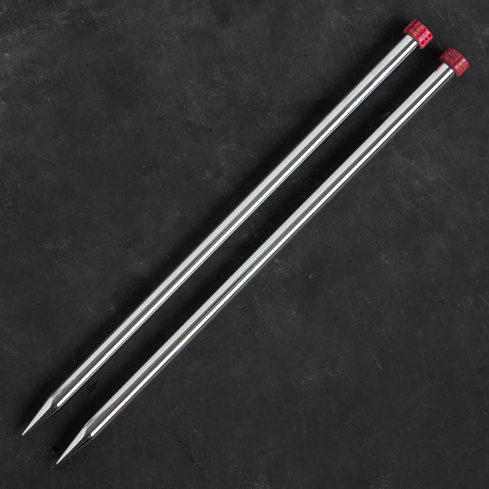 KnitPro Nova Metal 12 mm 35 cm Single Pointed Needles - 10227 - Image 2