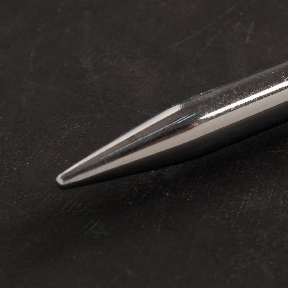 KnitPro Nova Metal 6 mm 35 cm Single Pointed Needles - 10221 - Image 3