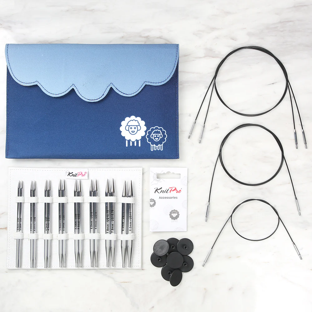 Knitpro Nova Metal Deluxe Interchangeable Circular Knitting Needles Set 10616 - Image 4