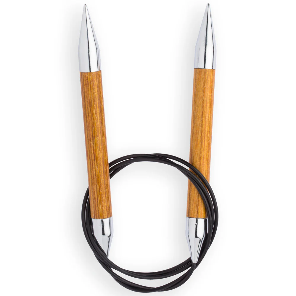 KnitPro Royale 12.00 mm 100 cm Fixed Circular Needle, Yellow Topaz - 29125 - Image 5