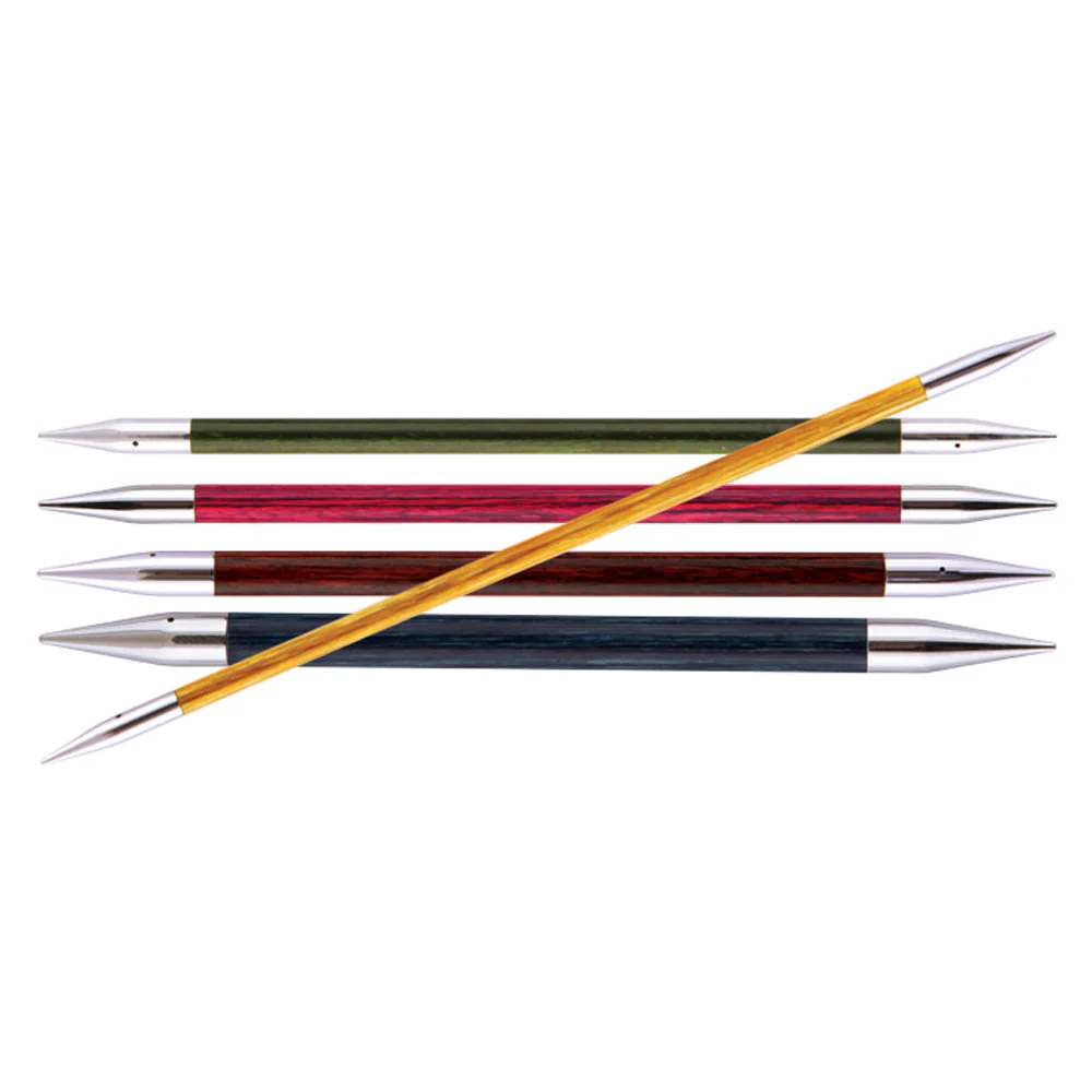 KnitPro Royale 3 mm 20 cm Wooden Double Pointed Needles, Purple Passion - 29033 - Image 5