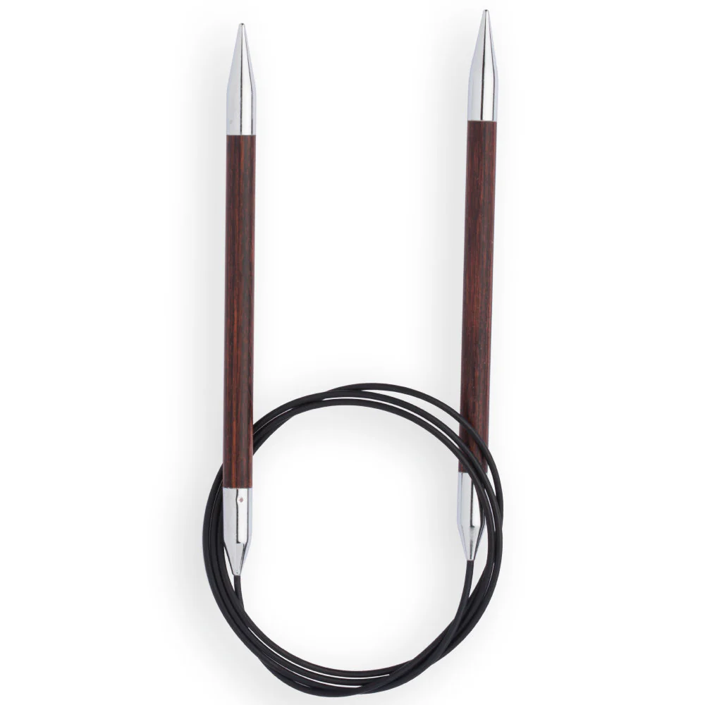 KnitPro Royale 7.00 mm 100 cm Fixed Circular Needle, Burgundy Rose - 29121 - Image 5