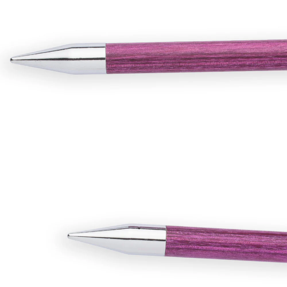 KnitPro Royale 9.00 mm 100 cm Fixed Circular Needle, Fuchsia Fan - 29123 - Image 6