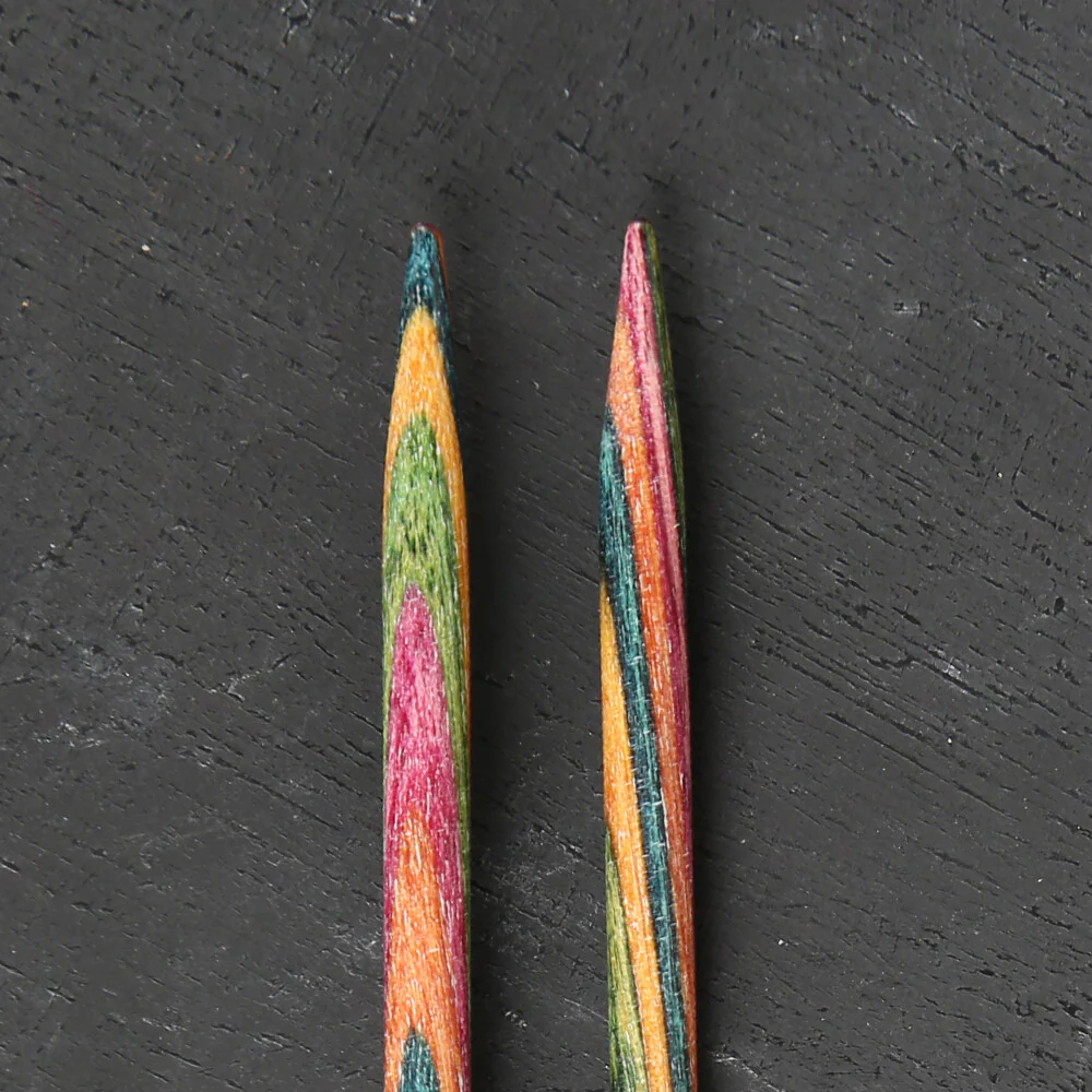 KnitPro Symfonie 3.75 mm Wooden Interchangable Circular Needles - 20402 - Image 2