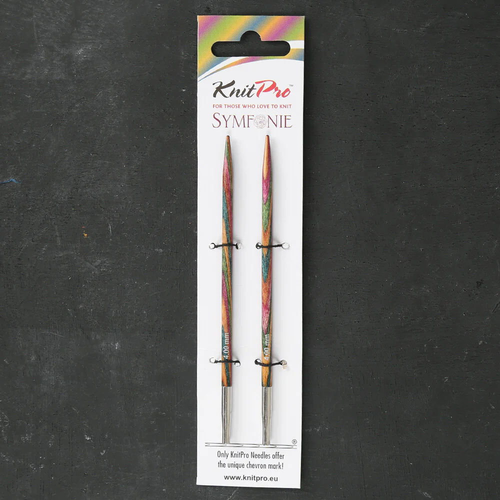 KnitPro Symfonie 4mm Wooden Interchangable Circular Needles - 20403
